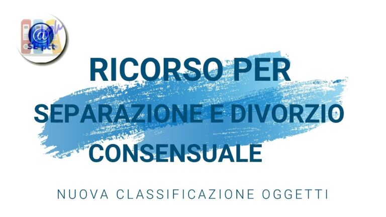 Ricorso Cumulativo: Differenze tra Separazione e Divorzio