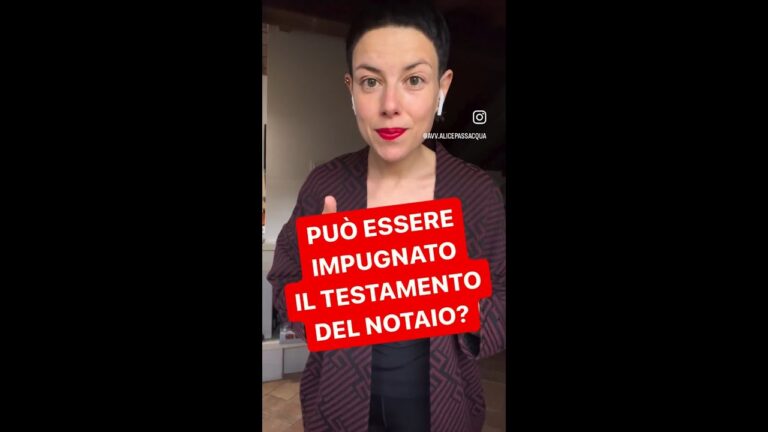 Come impugnare un testamento pubblico