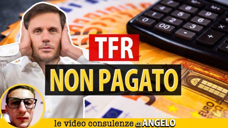 Rischi per il Datore di Lavoro in Caso di TFR Non Pagato