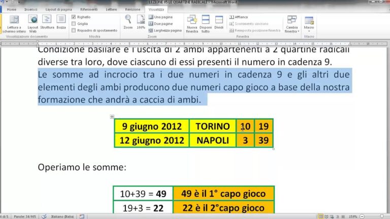 Strategie vincenti per giocare al lotto con i numeri radicali