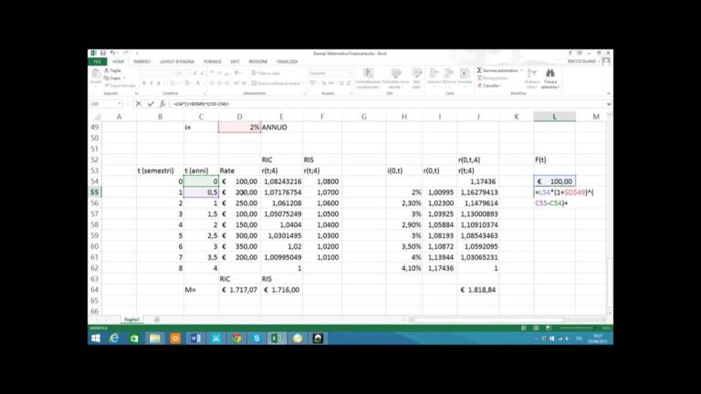 Calcolo Montante Contributivo con Foglio Excel