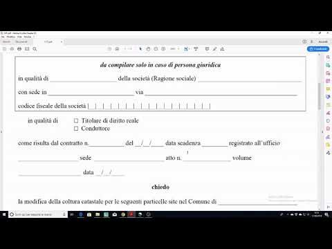 Classificazione dei Terreni Agricoli nel Catasto