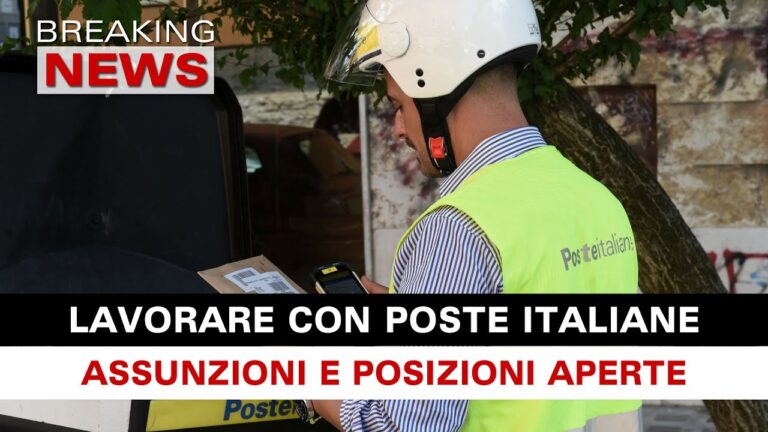 Poste Italiane assume addetti allo sportello
