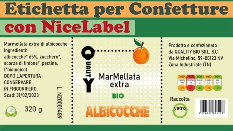 Guida all’Etichettatura delle Confetture: Regole e Linee Guida