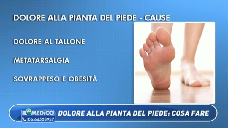 Bruciore alla pianta del piede: cause e rimedi