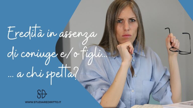 Quando il coniuge non eredita