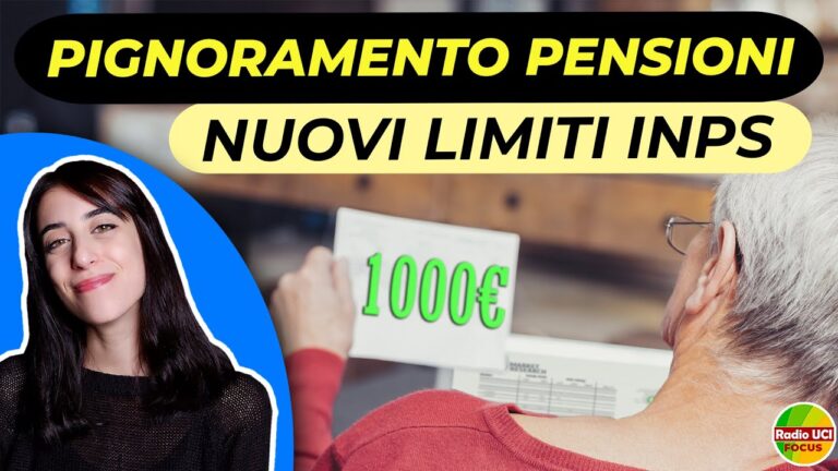 Limite pignoramento pensione: cosa cambia nel 2024