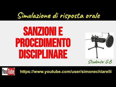 Provvedimento disciplinare: Il richiamo scritto