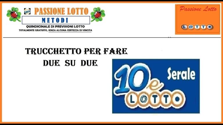 Strategie vincenti per giocare al lotto
