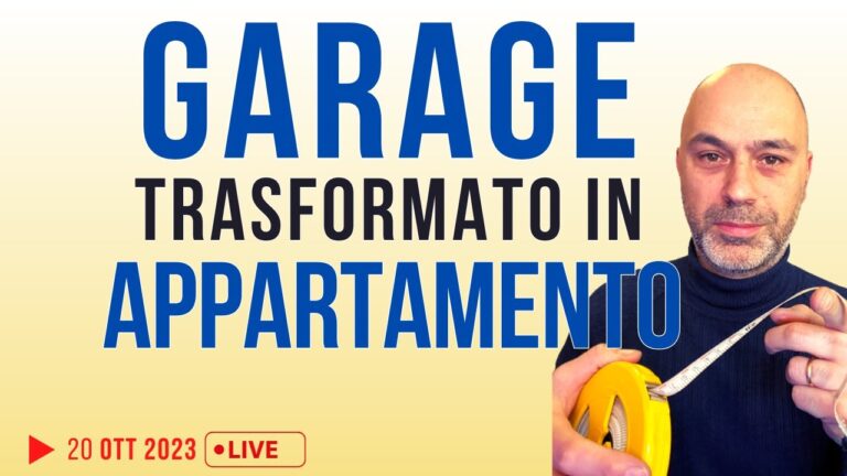 Guida per l’accatastamento ottimizzato del garage insieme all’abitazione