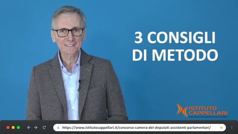 Bando per 100 Assistenti Parlamentari: Opportunità e Requisiti