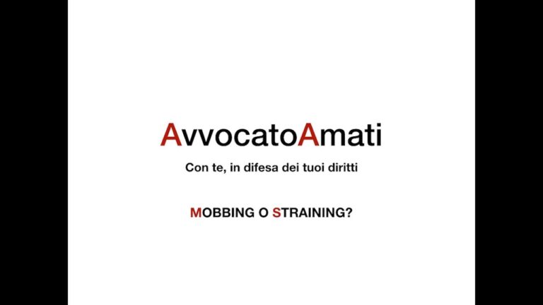 Come bloccare il mobbing sul posto di lavoro
