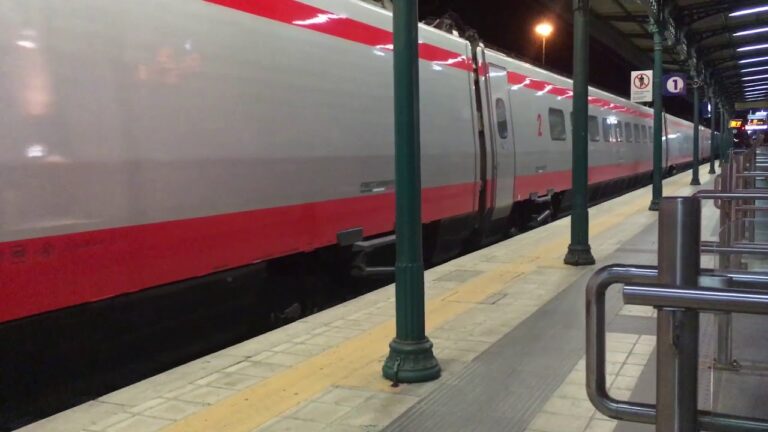 Viaggio a bordo del Frecciargento 8323