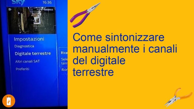 Guida alle frequenze dei canali del digitale terrestre