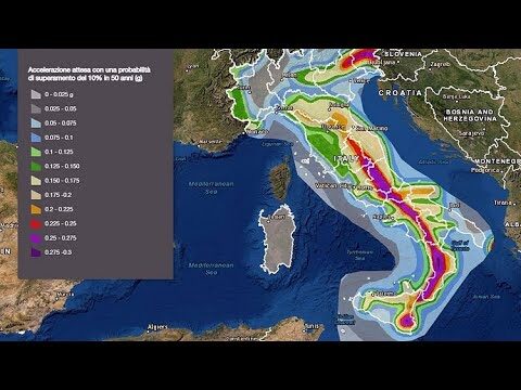 Previsioni terremoti in Italia