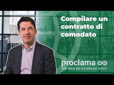 Guida al Contratto di Comodato d’Uso Gratuito