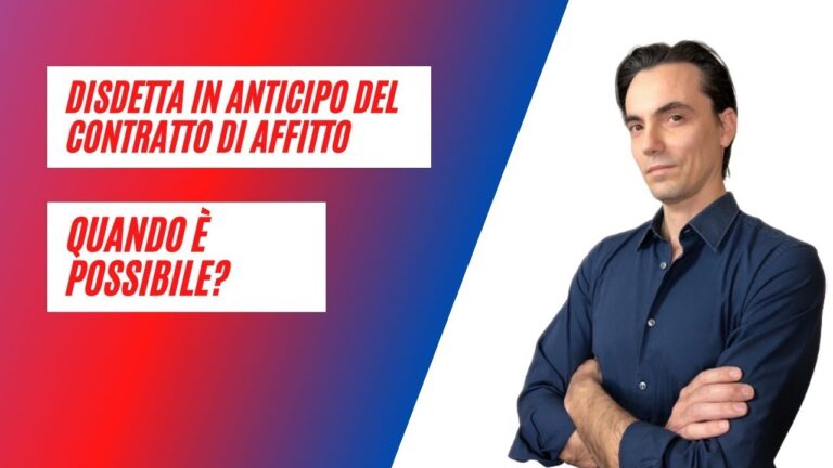 Disdetta contratto affitto: guida per il locatore