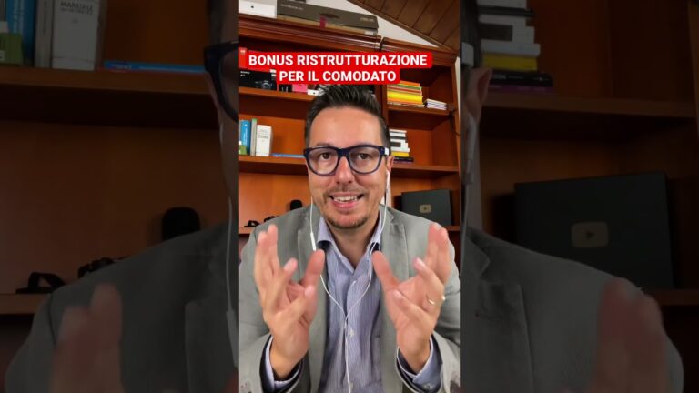 FAC SIMILE COMODATO D’USO PER RISTRUTTURAZIONE: GUIDA PRATICA