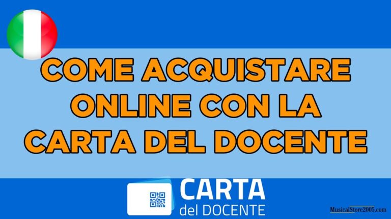 Bonus docenti: strumenti musicali