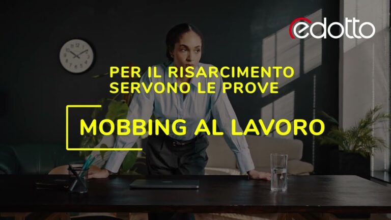 Come dimostrare il mobbing sul posto di lavoro