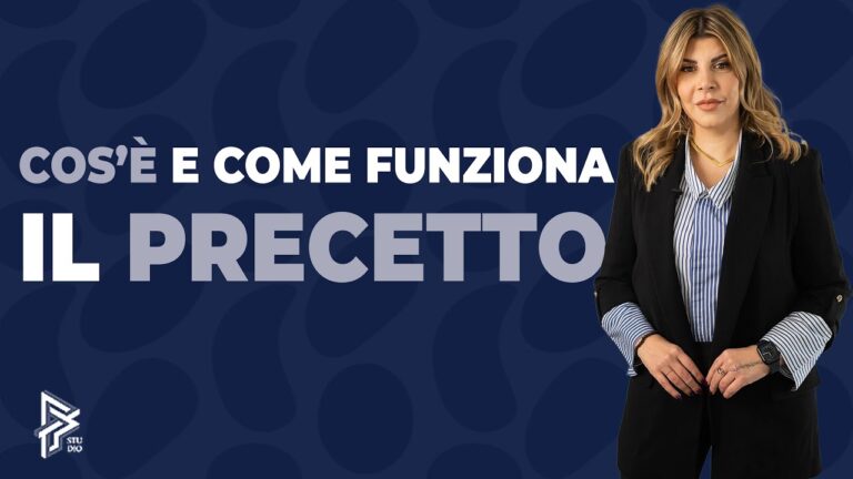 Guida completa: Che cos’è un precetto