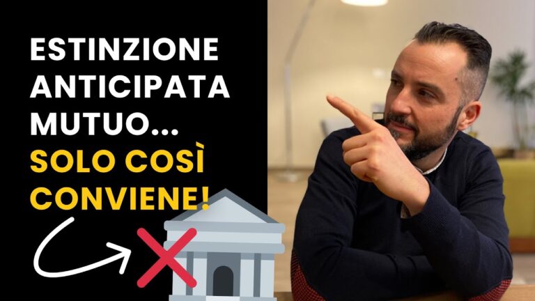Calcolo dell’estinzione parziale del prestito