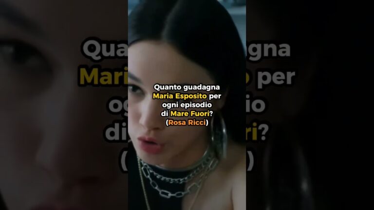 Quanto Guadagna Maria Esposito? Analisi e Curiosità
