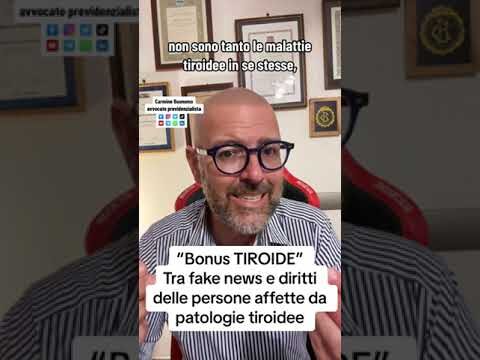 Tiroidectomia e Invalidit&agrave;: Implicazioni e Normative