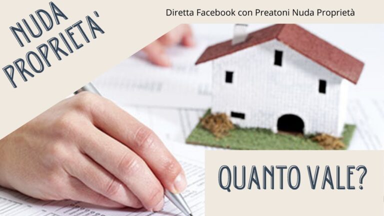 Calcolo della Nuda Propriet&agrave;: Guida Pratica e Strategica