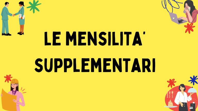 Tredicesima e Quattordicesima: Cosa Sono e Come Funzionano