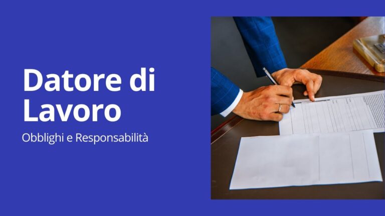 Il Ruolo del Datore di Lavoro nel Contesto Attuale