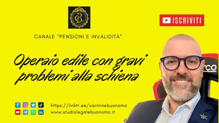 Legge 104: Tutela per Chi Soffre di Mal di Schiena