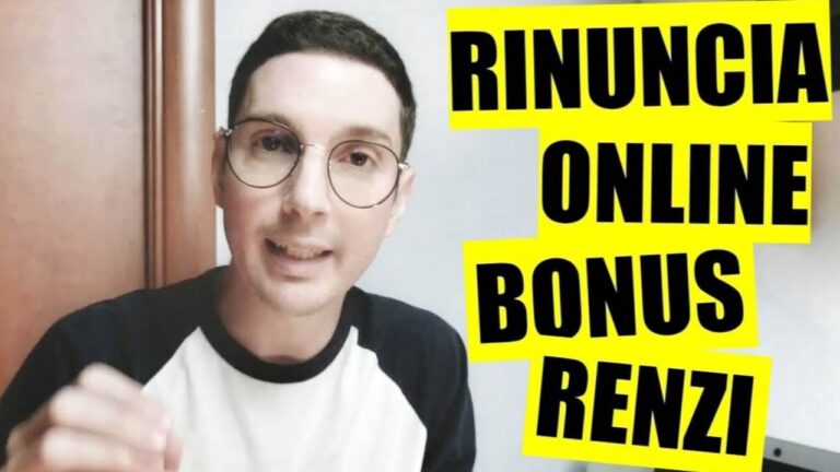 Modulo di Rinuncia al Bonus Renzi: Guida Pratica
