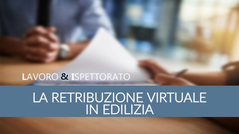 Esempio di Busta Paga per Impiegati Edili