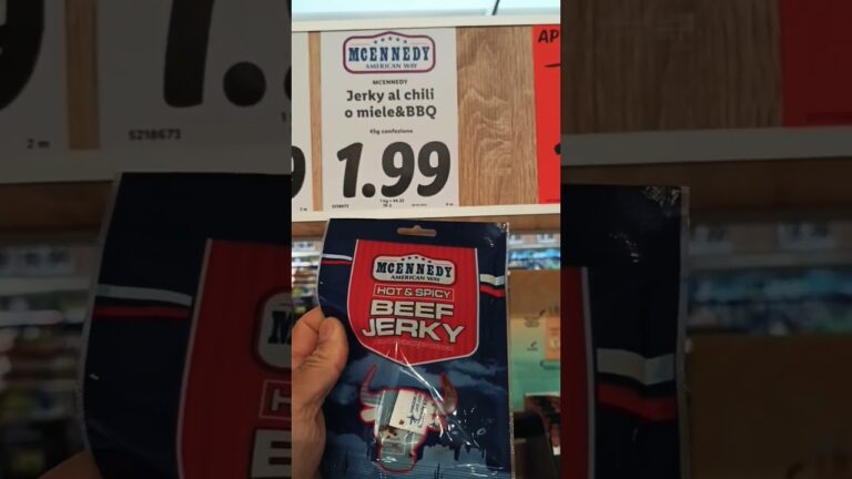 Carne Secca Lidl: Scopri il Gusto Autentico