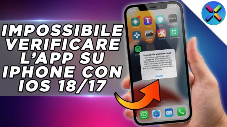 Impossibilit&agrave; di Verificare l’Identit&agrave; del Server su iPhone: Soluzioni e Suggerimenti