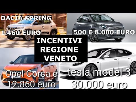 Incentivi per Auto Elettriche in Veneto: Opportunit&agrave; e Vantaggi