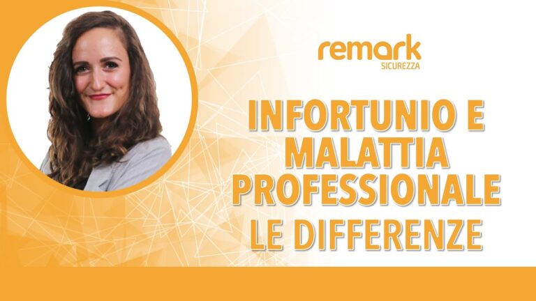 Differenze tra Infortunio e Malattia Professionale