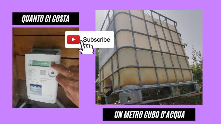 Il costo del metro cubo di acqua: analisi e tendenze