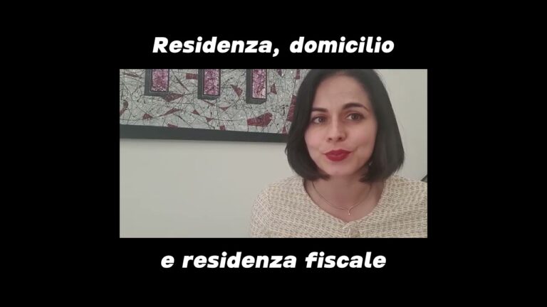 Differenza tra Residenza e Residenza Anagrafica